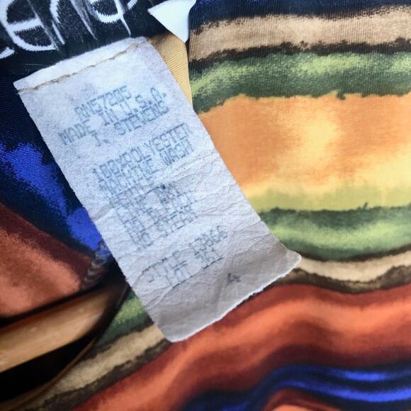 Vintage J. Stevens Funky Faux Wrap Dress 4P - Picture 5 of 8